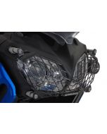 Protezione faro con chiusura rapida per Yamaha XT1200Z Super Tenere, acciaio inox, nero *OFFROAD USE ONLY*