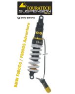 Touratech Suspension Federbein für BMW F800GS / F800GS ab 2013 Adventure Typ Inline Extreme