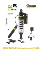 Touratech Suspension amortizzatore abbassamento -25mm per BMW F850 GS Adventure a partire dal 2018 DDA / Plug & Travel