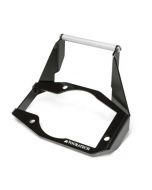 Adattatore per montaggio GPS sopra la strumentazione, color nero, per KTM 1050 Adventure/ 1090 Adventure/ 1190 Adventure/ 1190 Adventure R