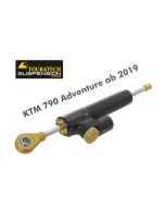 Ammortizzatore di sterzo Touratech Suspension *CSC* per KTM 790 Adventure dal 2019 +incl. Kit di montaggio+