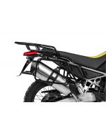 Porte-bagages en acier inoxydable, noir pour Aprilia Tuareg 660