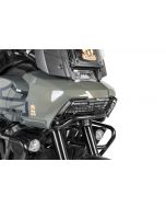 Protection de phare noire à attache rapide pour Harley-Davidson RA1250 Pan America "OFFROAD USE ONLY"