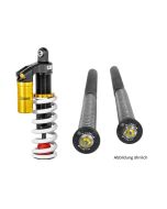 Touratech Suspension Set für Yamaha Tenere 700 World Raid Extreme2 Federbein + Cartridge Extreme