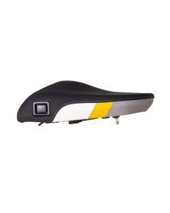 Komfortsitzbank "Style yellow grey"  Fresh Touch Sozius beheizt für BMW R1300GS
