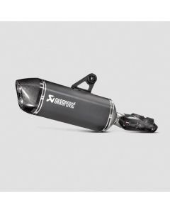 Endschalldämpfer Akrapovic slip-on, Titan, schwarz, für BMW R1200GS (LC) / R1200GS Adventure (LC) ab 2017