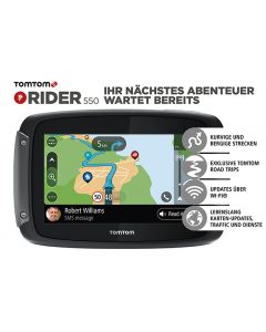 TomTom Rider 550 World, Lifetime weltweite Karten