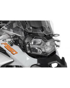 Scheinwerferschutz Makrolon mit Schnellverschluss für BMW F850GS Adventure *OFFROAD USE ONLY*