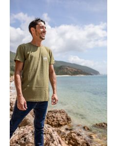 T-Shirt "Nature", Herren grün