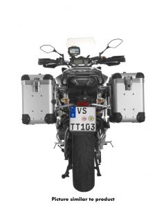 ZEGA Pro Koffersystem "And-S" 38/38 Liter mit Edelstahlträger für Yamaha MT-09 Tracer (2015-2017)